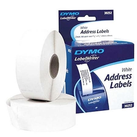 Proplug Address Labels 1.12 Inch x 3.5 Inch 2 Roll Address Label PR13069